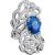 Elegant Feathers Ring