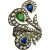 Elegant Feathers Ring